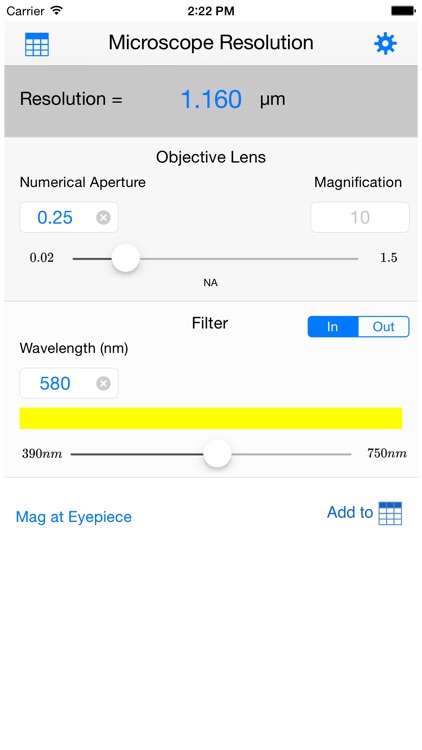 Microscope Resolution