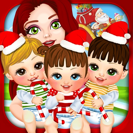 Mommy's Christmas Newborn Baby Salon - My Xmas Santa Makeover Doctor Games for Girls! iOS App