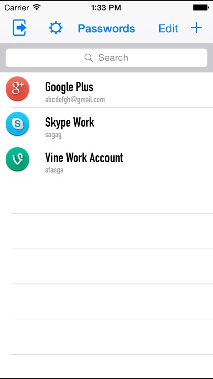 Password Manager - Touch ID & Passcode