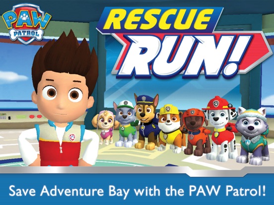 PAW Patrol Rescue Run HD screenshot 1