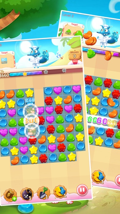 Sugar Paradise Match Game screenshot 2