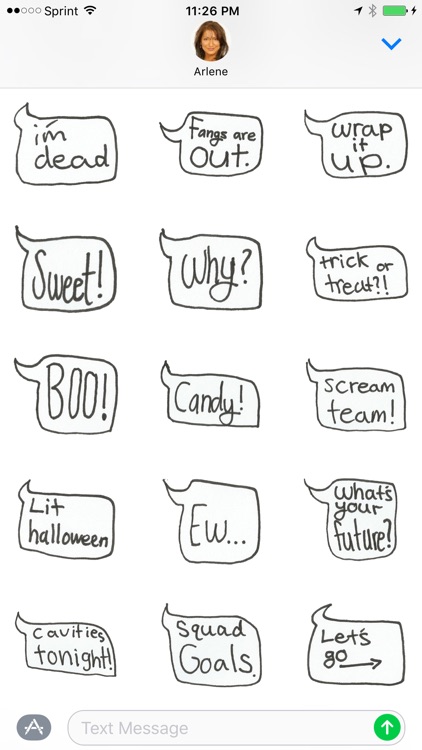 BOO! - Halloween scary & fun sticker pack screenshot-3