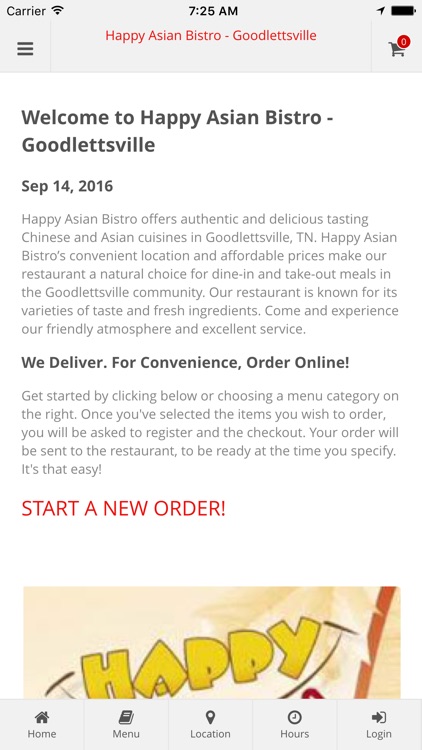 Happy Asian Bistro - Goodlettsville