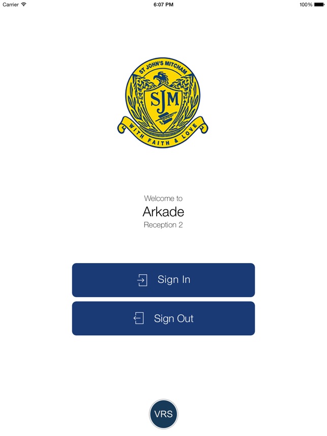 VRS Visitor Registration System