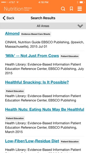 Nutrition Reference Center(圖3)-速報App