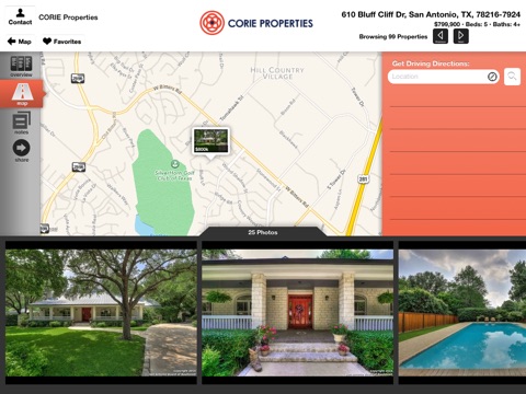 CORIE Properties for iPad screenshot 3