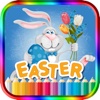 Kids Coloring Book Easter