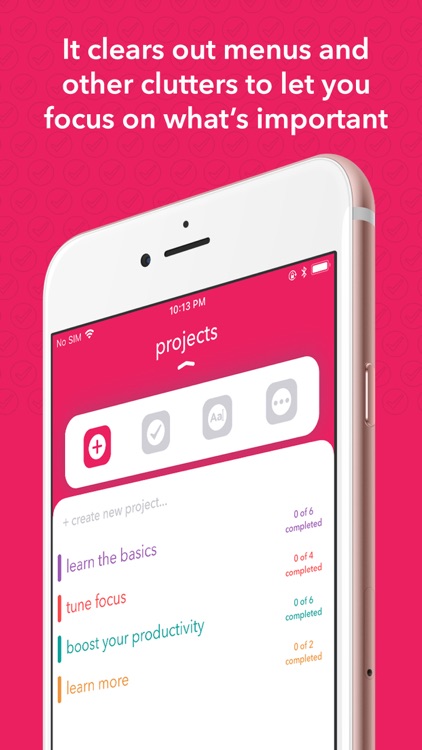 Focus - tasks, projects, notes screenshot-7