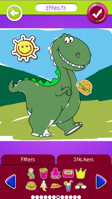 Dinosaur Coloring Book Pages screenshot 3