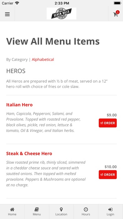 Tap-In Bar and Grill Orders screenshot 2