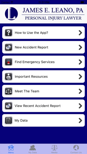 James E. Leano Injury Help App(圖2)-速報App