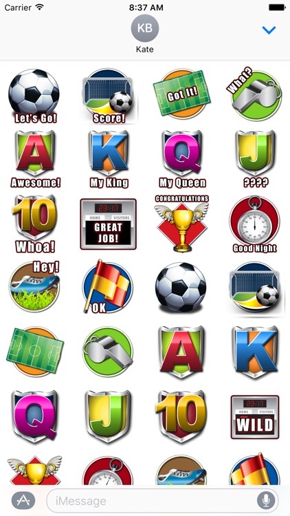 Footie Frenzy - Stickers