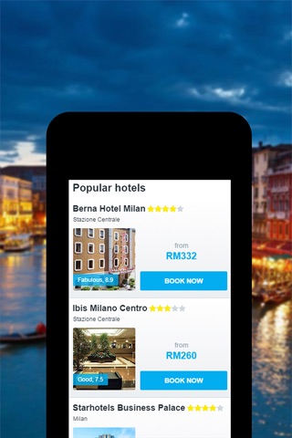 Italy Hotel Travel Booking Deals screenshot 3