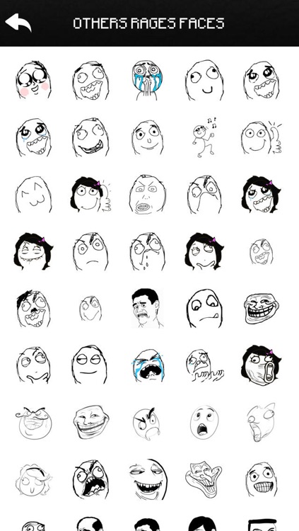 Funny Rages Faces - Stickers for WhatsApp, Viber, Telegram, Tango & Messengers