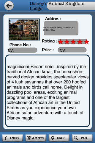 Best App For Disney's Animal Kingdom Guide screenshot 4