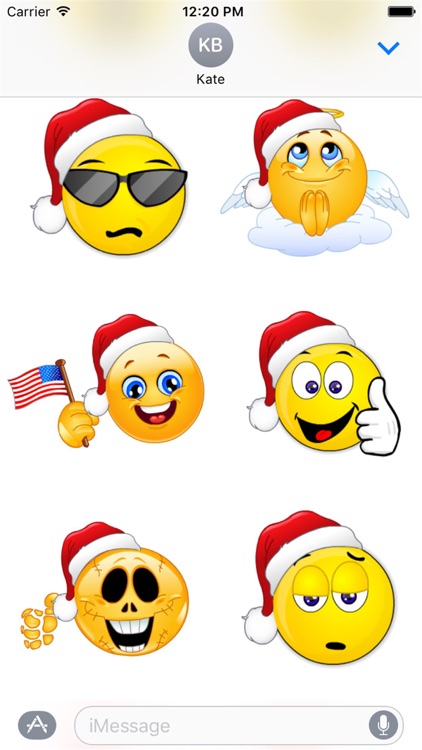 Santamoji Sticker Pack