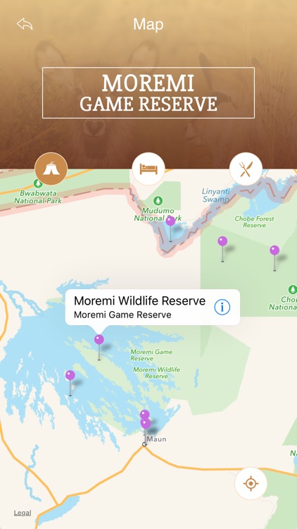 Moremi Game Reserve Tourism Guide screenshot-3