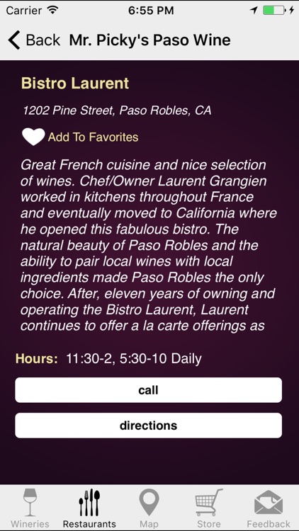 Mr. Picky's Paso Robles Wine Tasting App screenshot-3