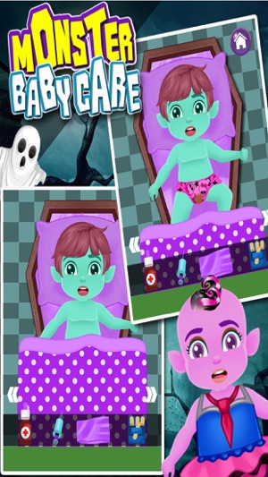 Monster Baby Care - Halloween Baby's Hospital(圖1)-速報App