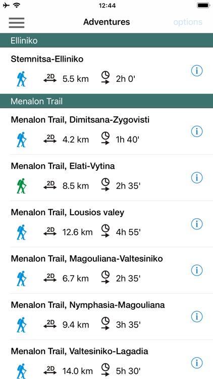 Menalon Trail topoguide screenshot-4