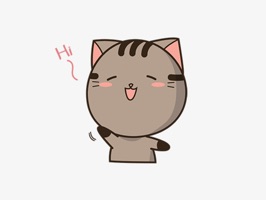 Express yourself in richer ways by using this adorable Drek the cat 2 Animated Sticker Pack