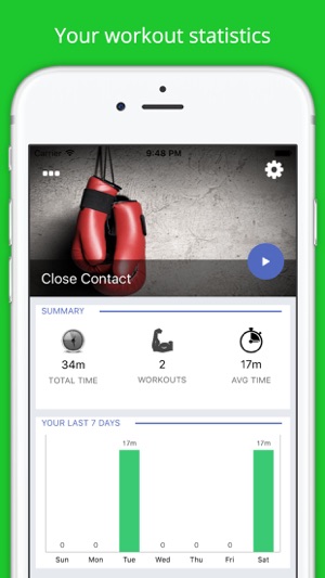 Close Contact Combat Workout PRO(圖1)-速報App