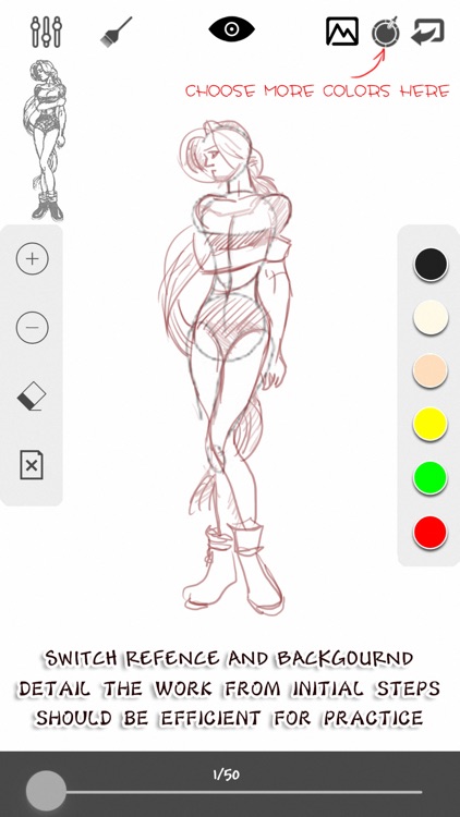 Learning Draw Female Charactors