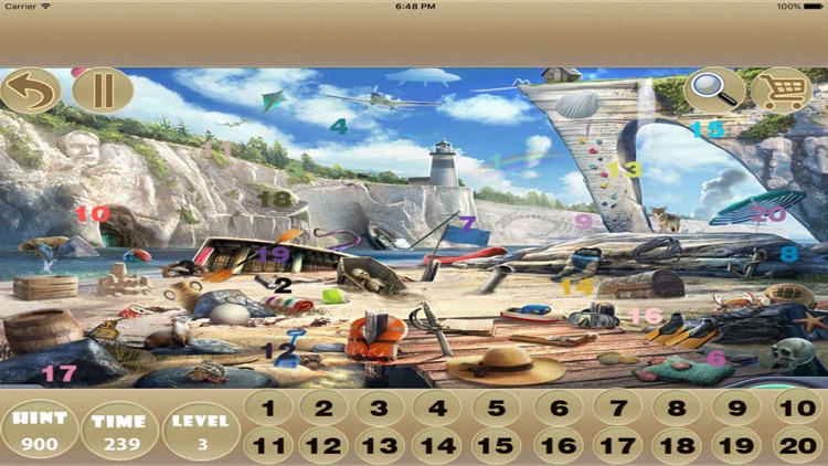 Silent Town Search & Find Hidden Number Games screenshot-4