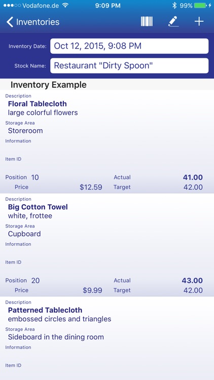 Crazy Inventory