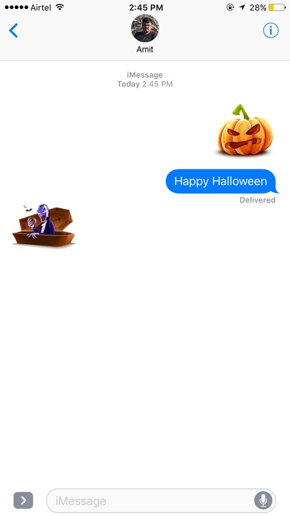 Halloween Stickers & Emoji.s Pack Booth for 2016 screenshot-3