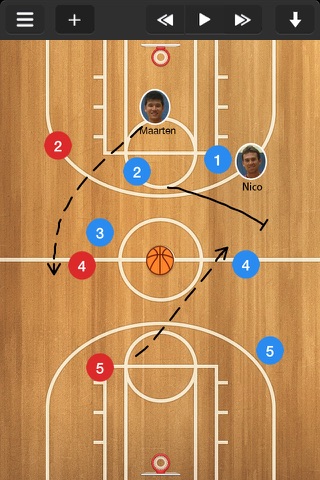 Basketball coach's clipboard screenshot 3