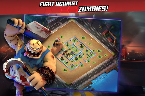 X-War: Clash of Zombies screenshot 2