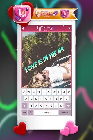 Love Text on Picture Editor – Tool for Adding Cute Quotes and Messages to Photos screenshot 2