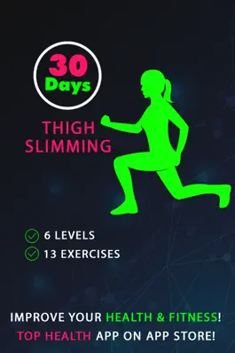 Game screenshot 30 Day Thigh Slimming Fitness Challenges mod apk