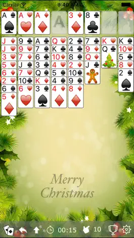 Game screenshot Freecell for Christmas Free mod apk