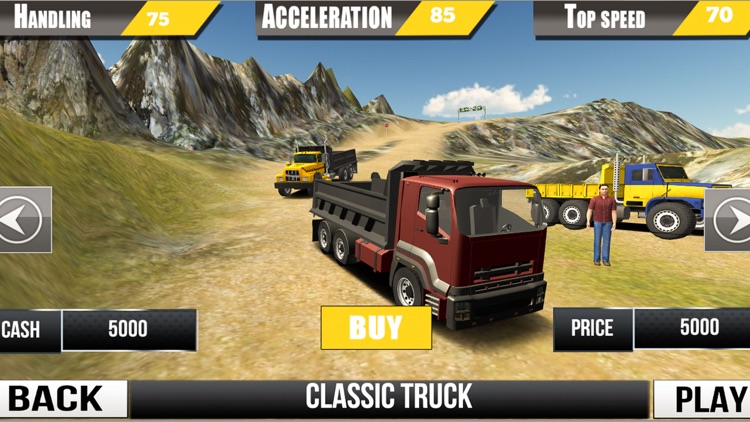 Heavy Transporter Cargo Truck Driver Simulator 3D screenshot-4