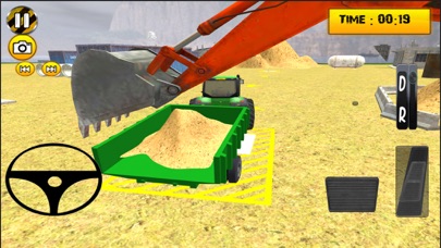 Real Crane Sand Excavator 3D screenshot 4