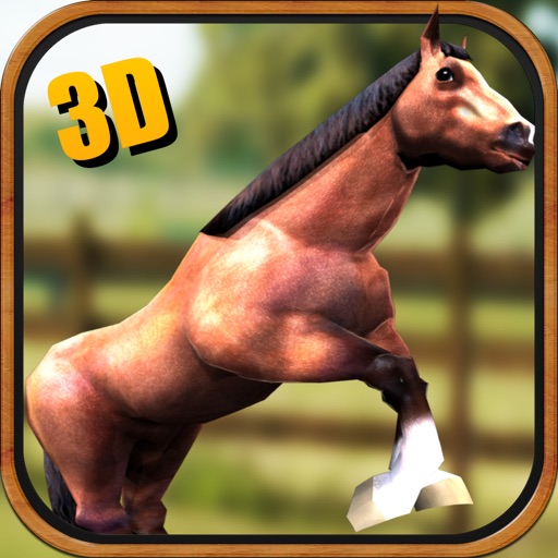 Virtual Horse Simulator 3D - Play As Angry Wild Horse In Cattle Farm Simulation Game icon
