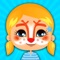 A Baby Birthday Party Face Paint Match - FREE Play & Care Game!