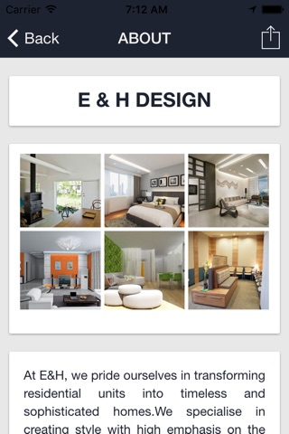 E&H Design screenshot 2