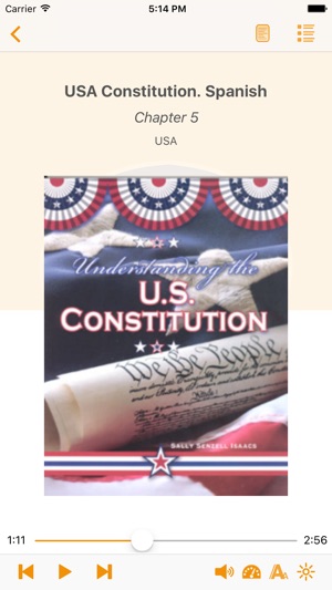 USA Constitution. Spanish Audiobook(圖2)-速報App