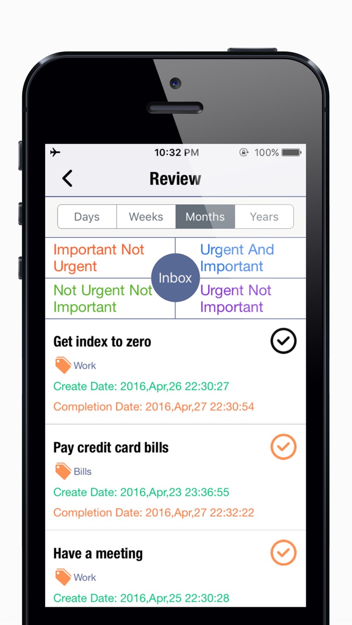 OmniToDo2 Priority-To do list matrix,Week calendar