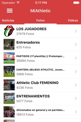 Miathletic - "para fans del Athletic de Bilbao" screenshot 3