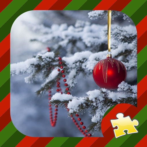 Santa Xmas jigsaw icon