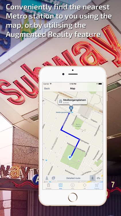 Stockholm Subway Guide and Route Planner screenshot-3