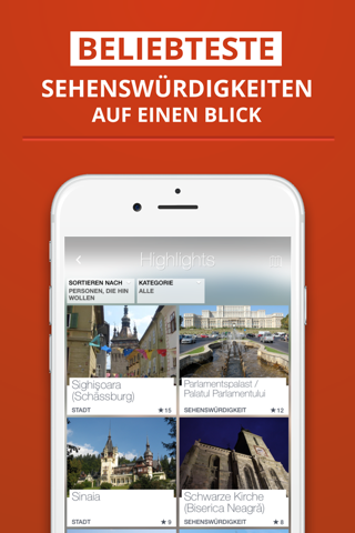 Rumänien - Reiseführer & Offline Karte screenshot 2