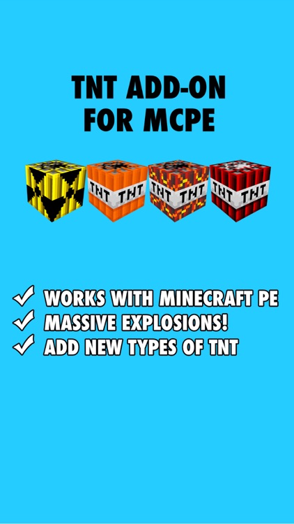 TNT ADD-ONS MODS for Minecraft Pocket Edition (PE)