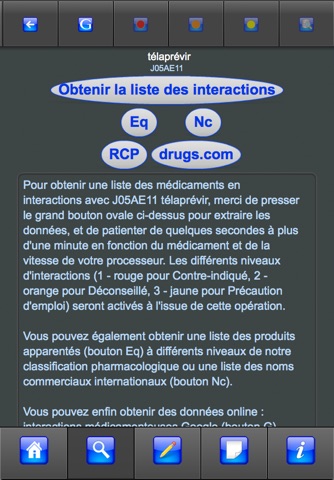 Interactions Médicamenteuses screenshot 3