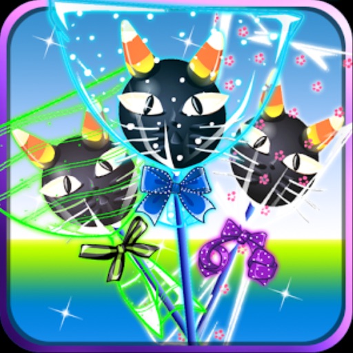 Addicted to Dessert Black Cat Cake Pops Icon