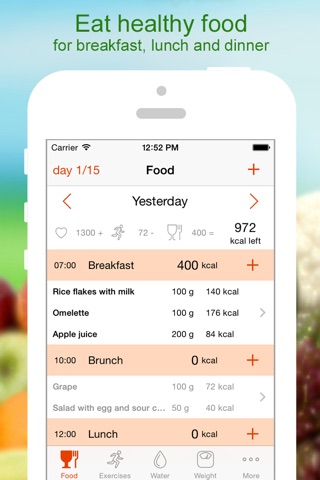 Lose Weight Pro - Diet Planner, Assistant and Diary screenshot 3